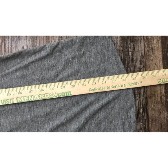 Lane Bryant Size 10-12 Gray Glitter Square Neck T Long Sleeve Shirt New w Tags - Picture 6 of 6